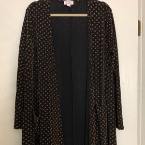 Large Lularoe Elegant Sarah Cardigan